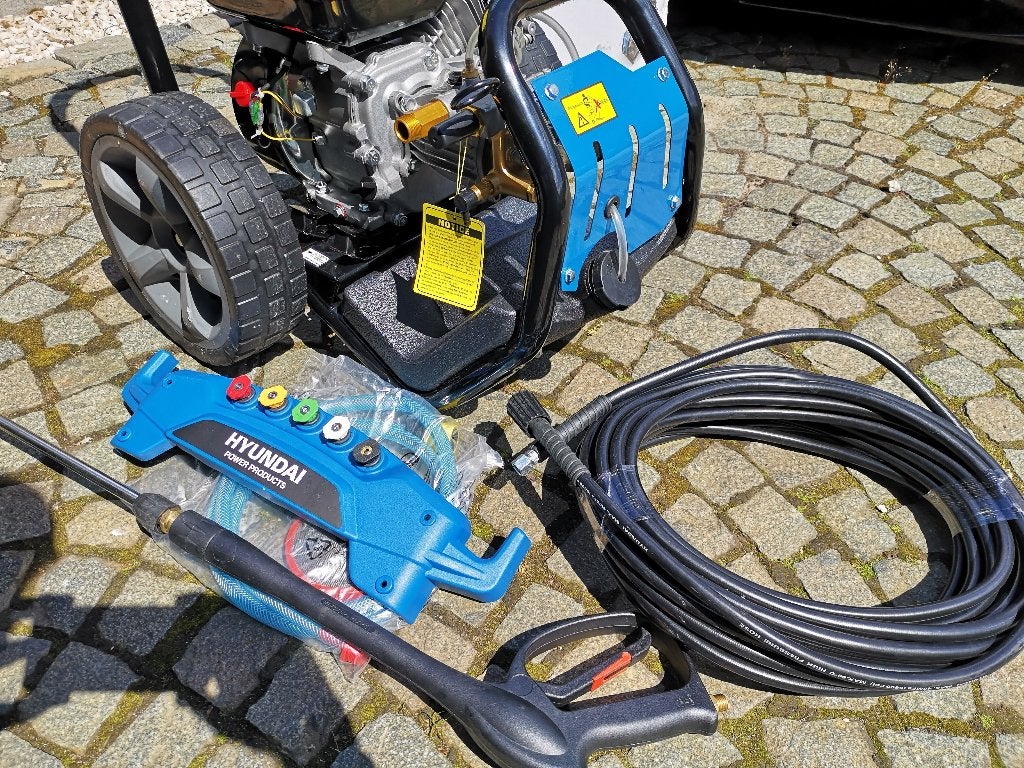Hoge drukreiniging benzine, Tuin en Terras, Ophalen, Nieuw, Benzine, Hyundai