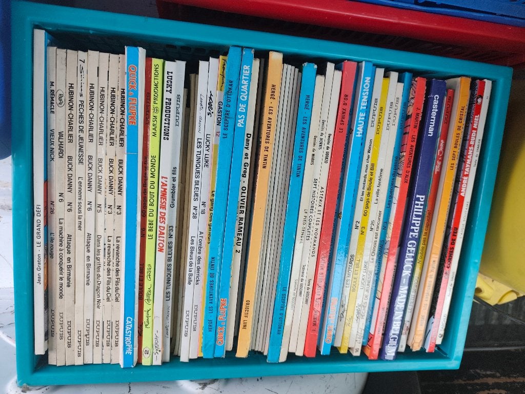Lot de 160 Bds pour brocante ou autre, Livres, BD, Utilisé, Plusieurs BD, Enlèvement