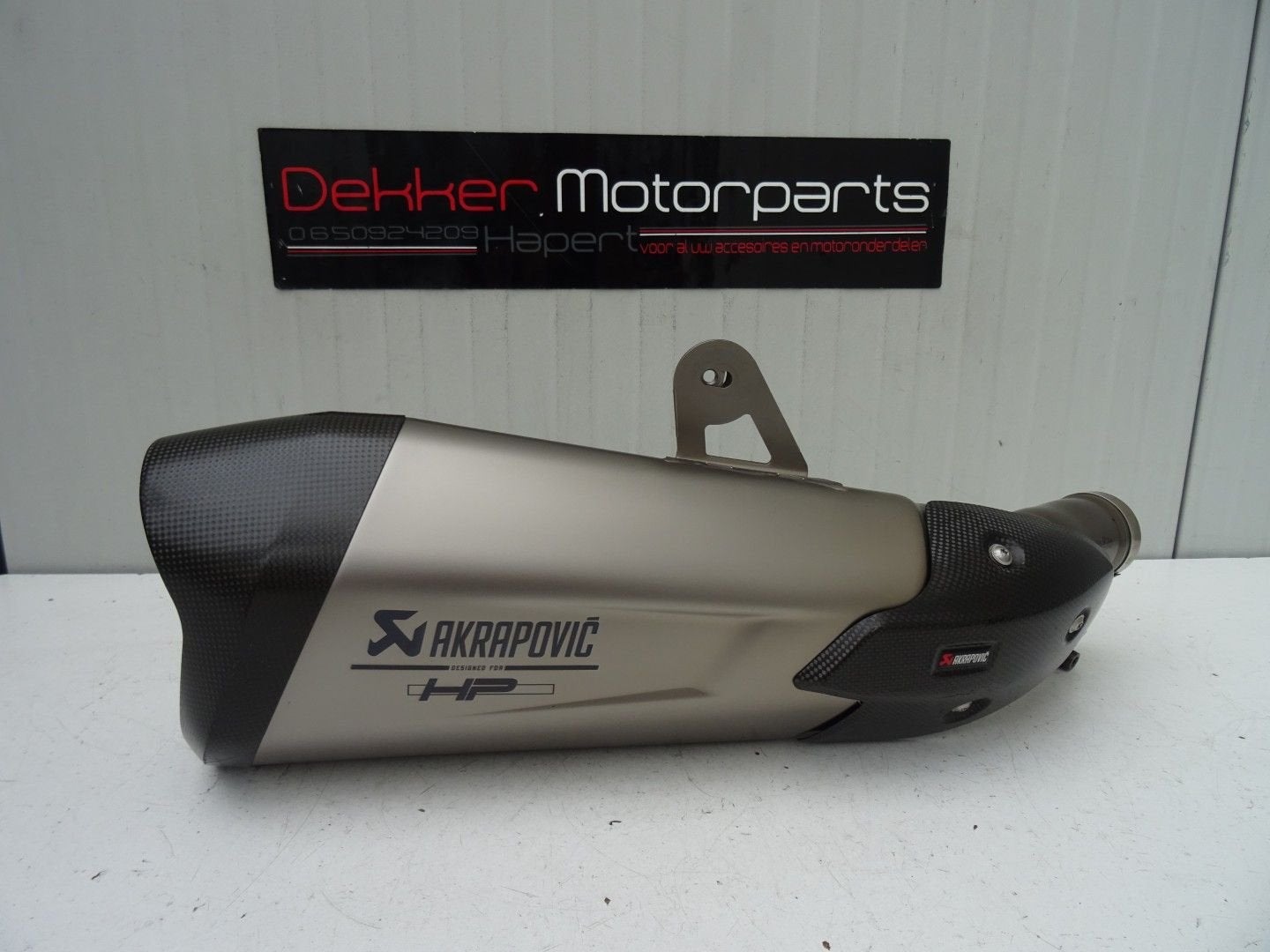 Akrapovic Hexanogal HP Titatium Demper BMW S1000R (S1000XR), Motos, -, Utilisé, -, -