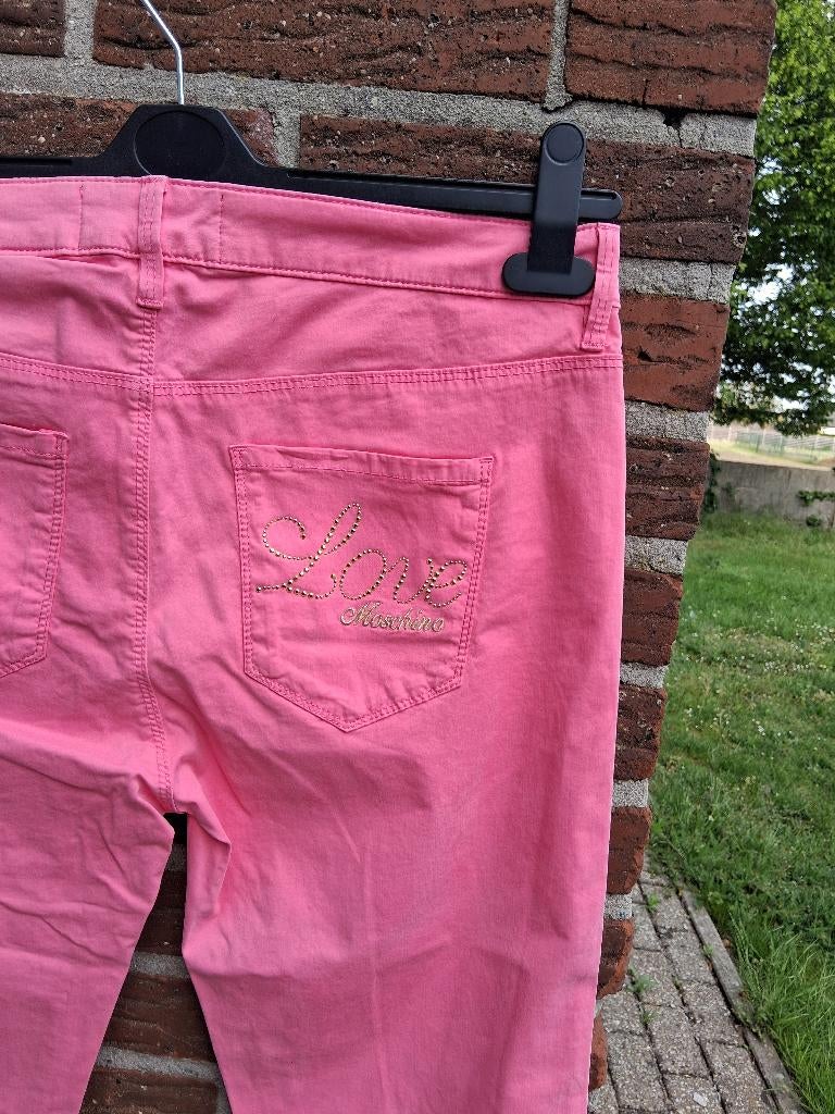 Dames broek Love Moschino Mt27, Love Moschino, Nieuw, Ophalen of Verzenden, Roze