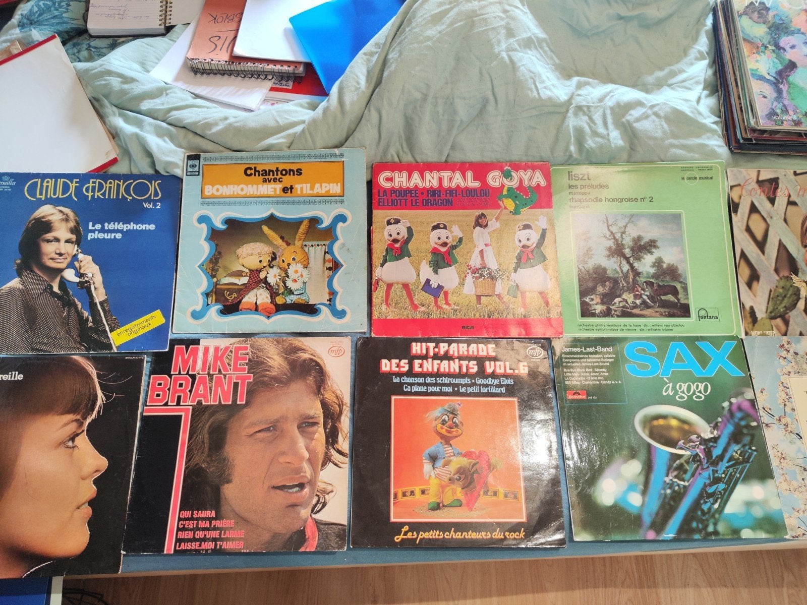 Méga Lot 61 Vinyles 33 Tours – Variété Française & Inter, Cl, Enlèvement, Utilisé