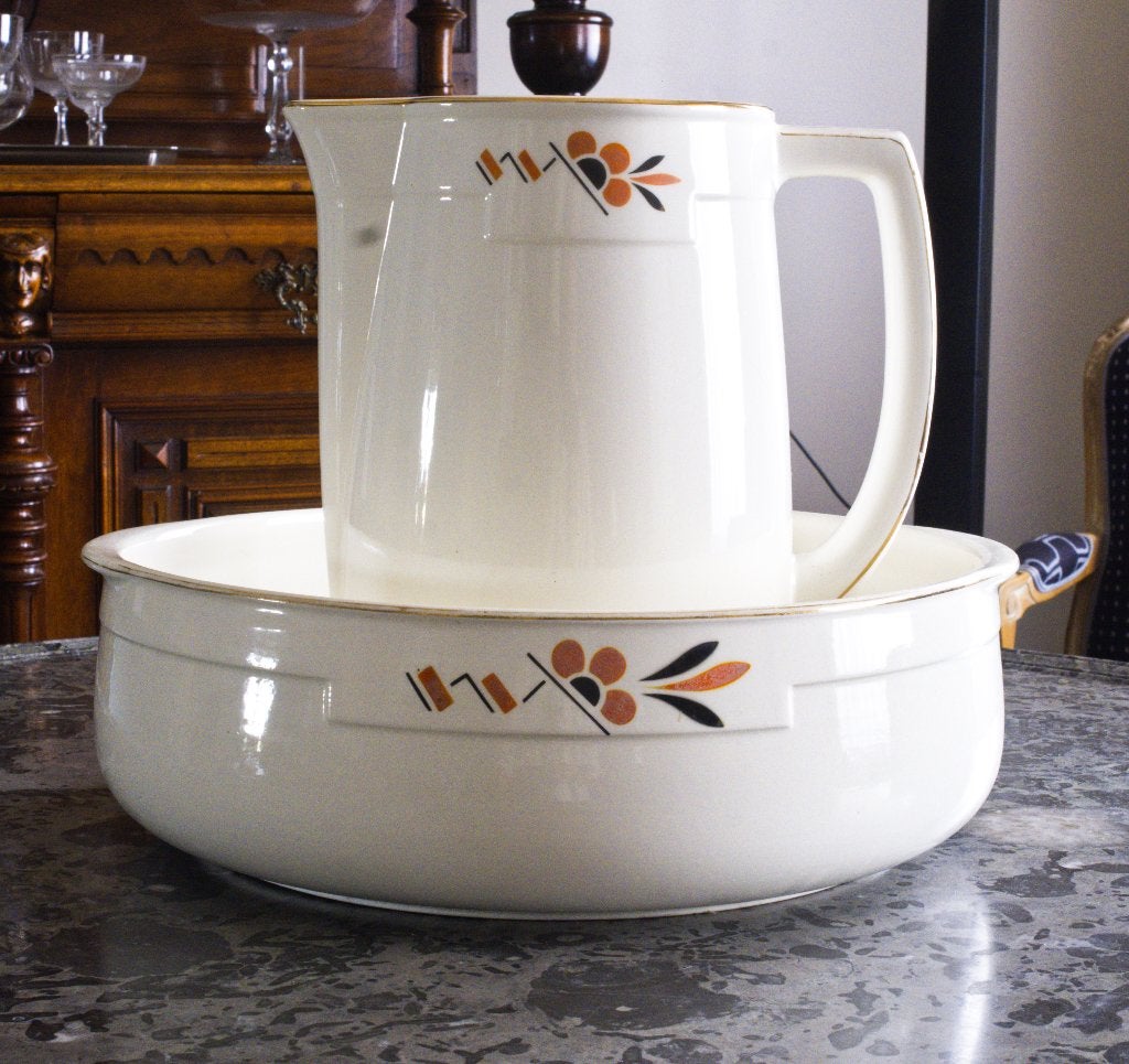 Lavabo vintage avec carafe, Enlèvement