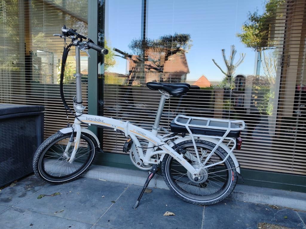 Elektrische Plooifiets Bizzbike, Ophalen