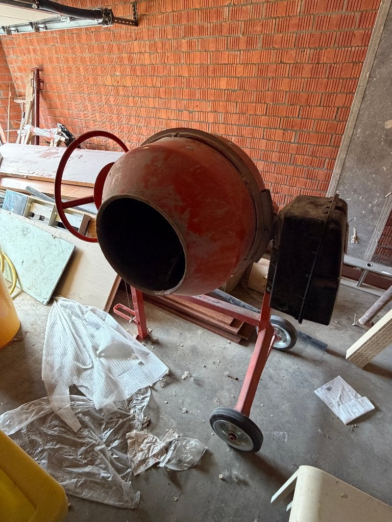 betonmixer niet veel gebruikt, Ophalen, Gebruikt