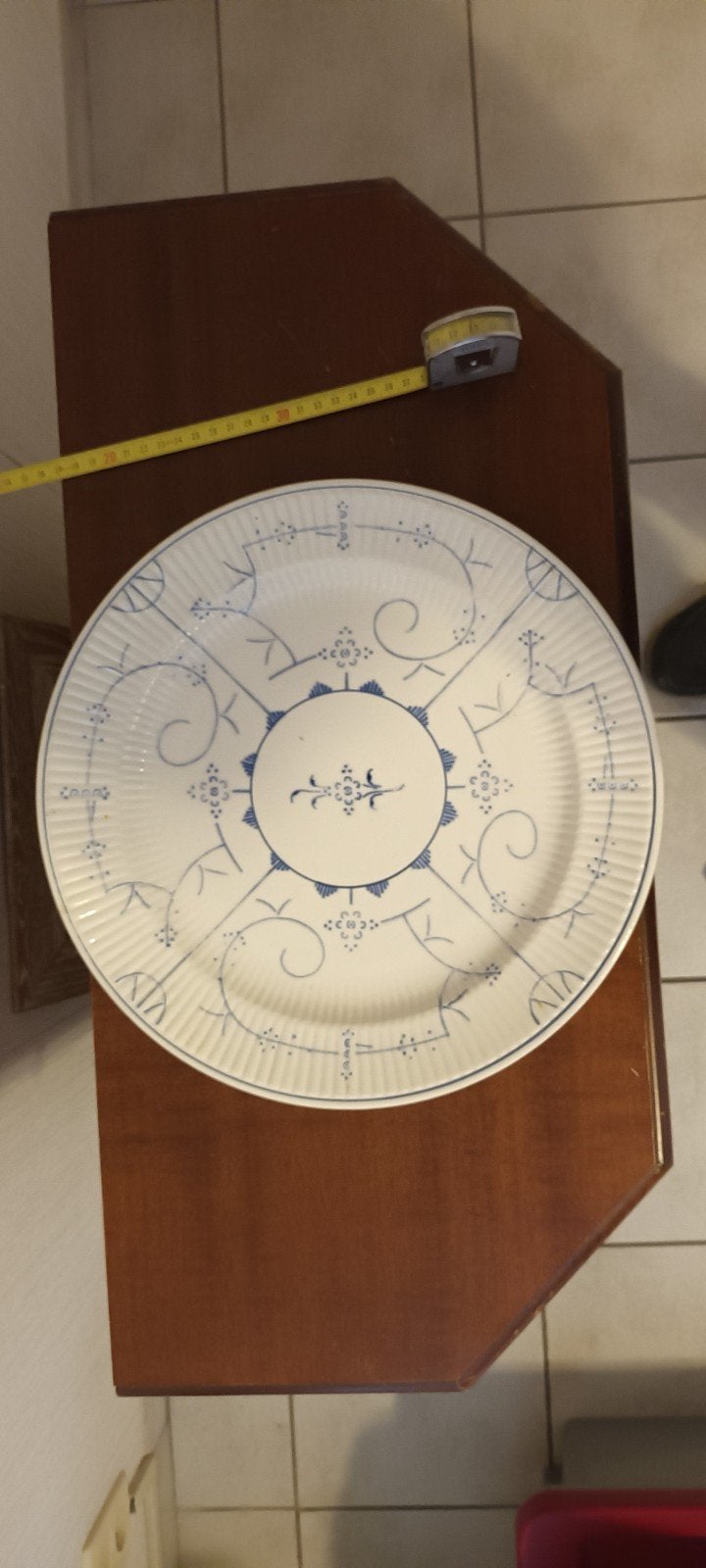 Boch Copenhagen  - plat de service 33 cm, Antiquités & Art, Enlèvement ou Envoi
