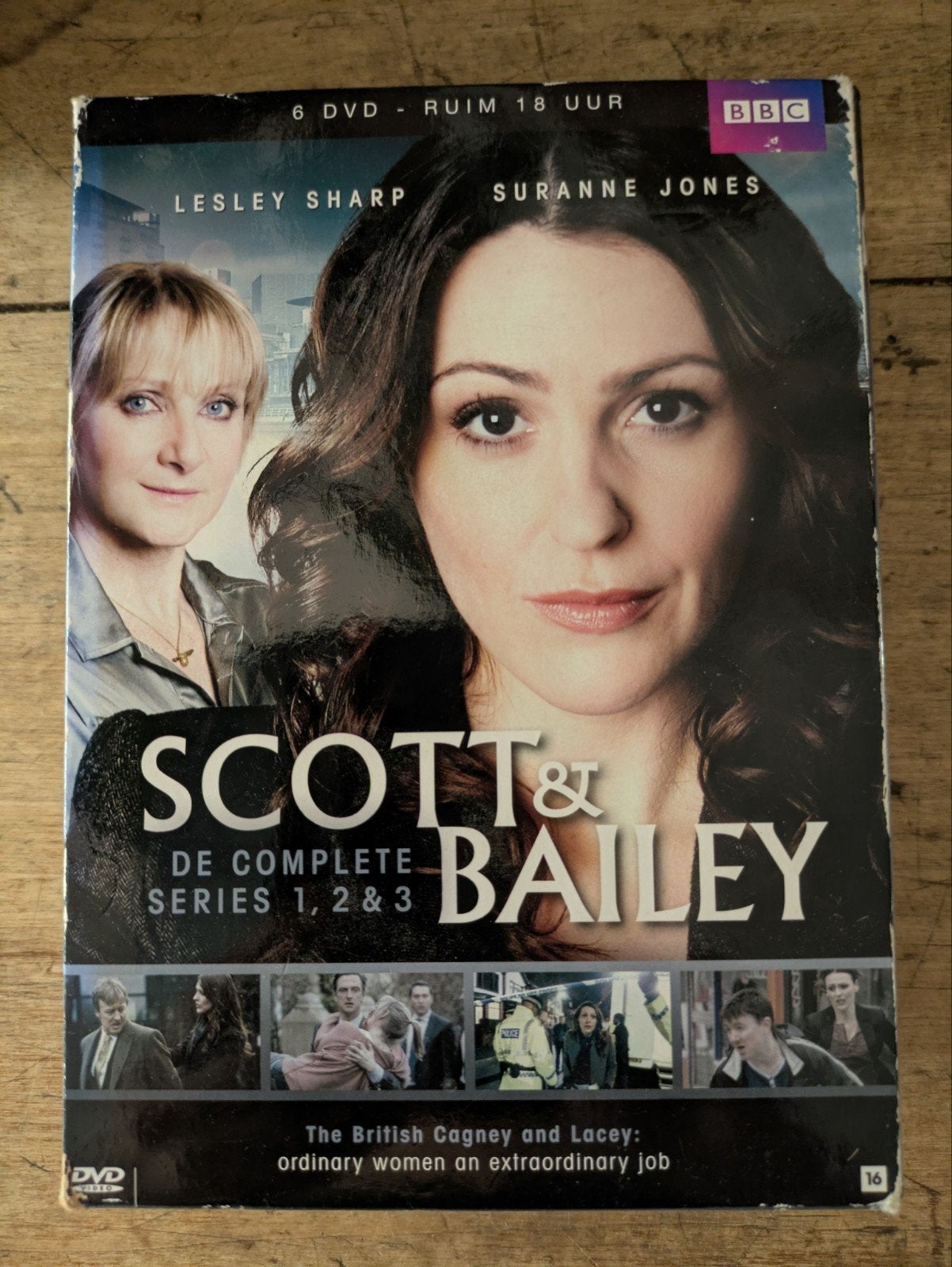 dvd box Scott & Bailey seizoen 1 t/m 3, Ophalen of Verzenden, Misdaad