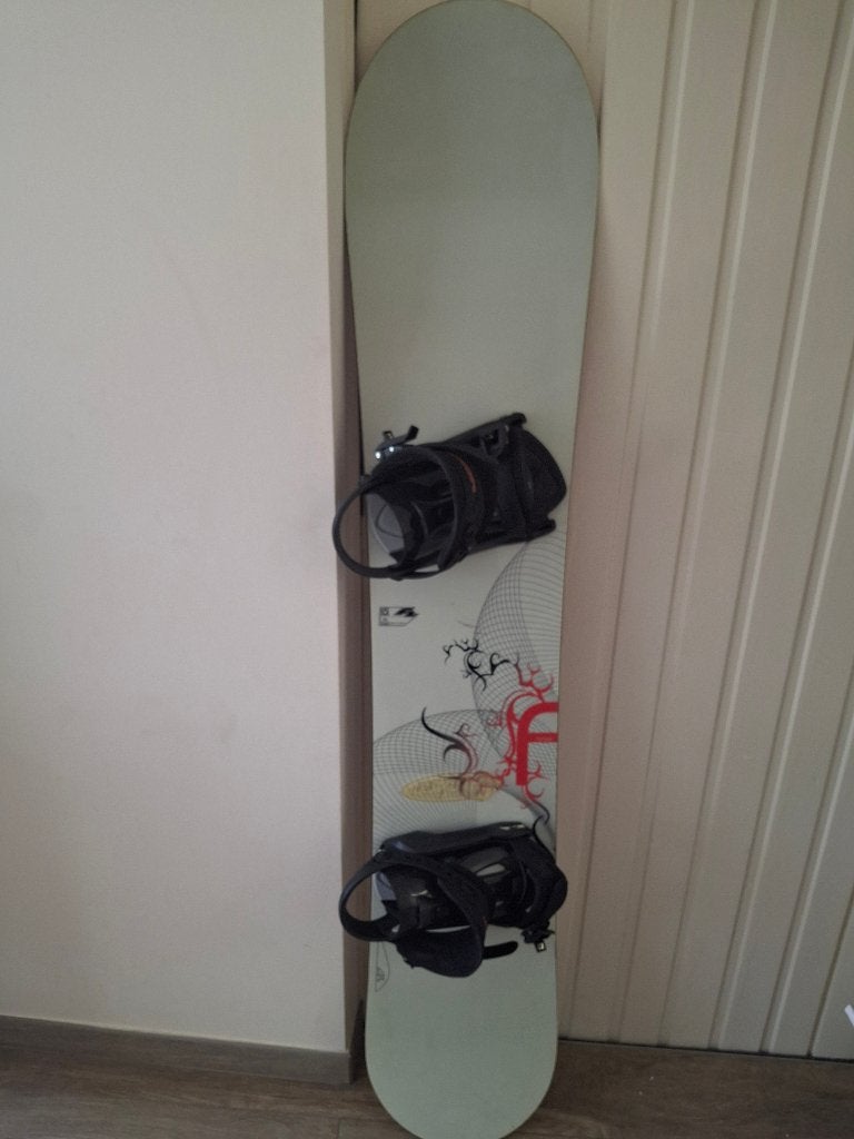 snowboard, Sport en Fitness, Snowboarden, Ophalen, Gebruikt, Bindingen