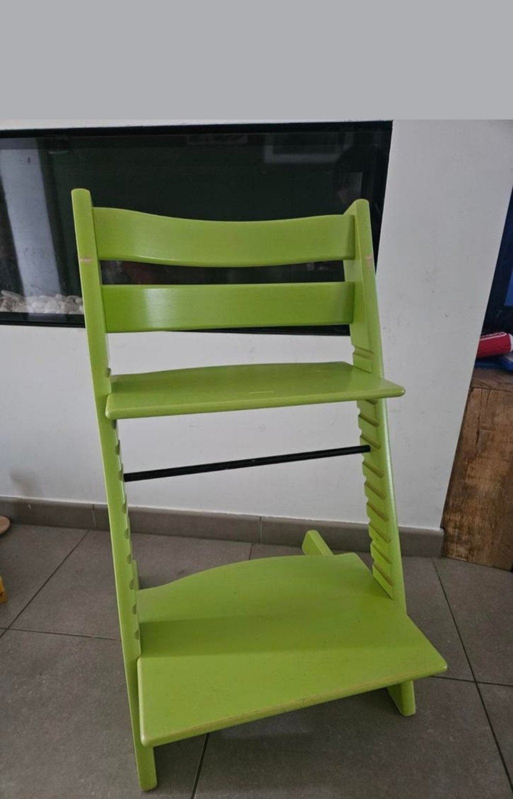 Stokke tripp trapp met babyset en kussentje, Kinderen en Baby's, Kinderstoelen, Ophalen