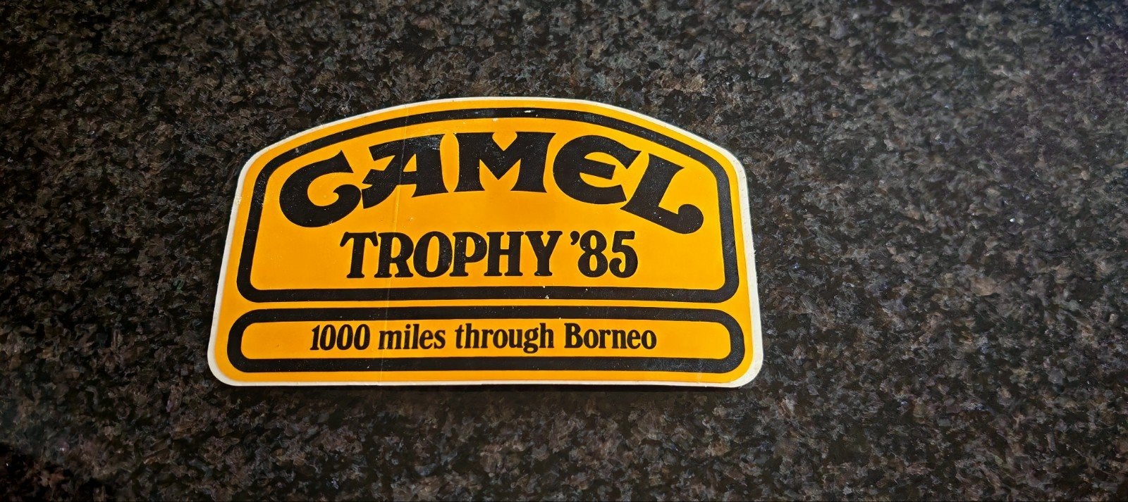 Autocollant Camel Trophy 85, Verzenden, Nieuw