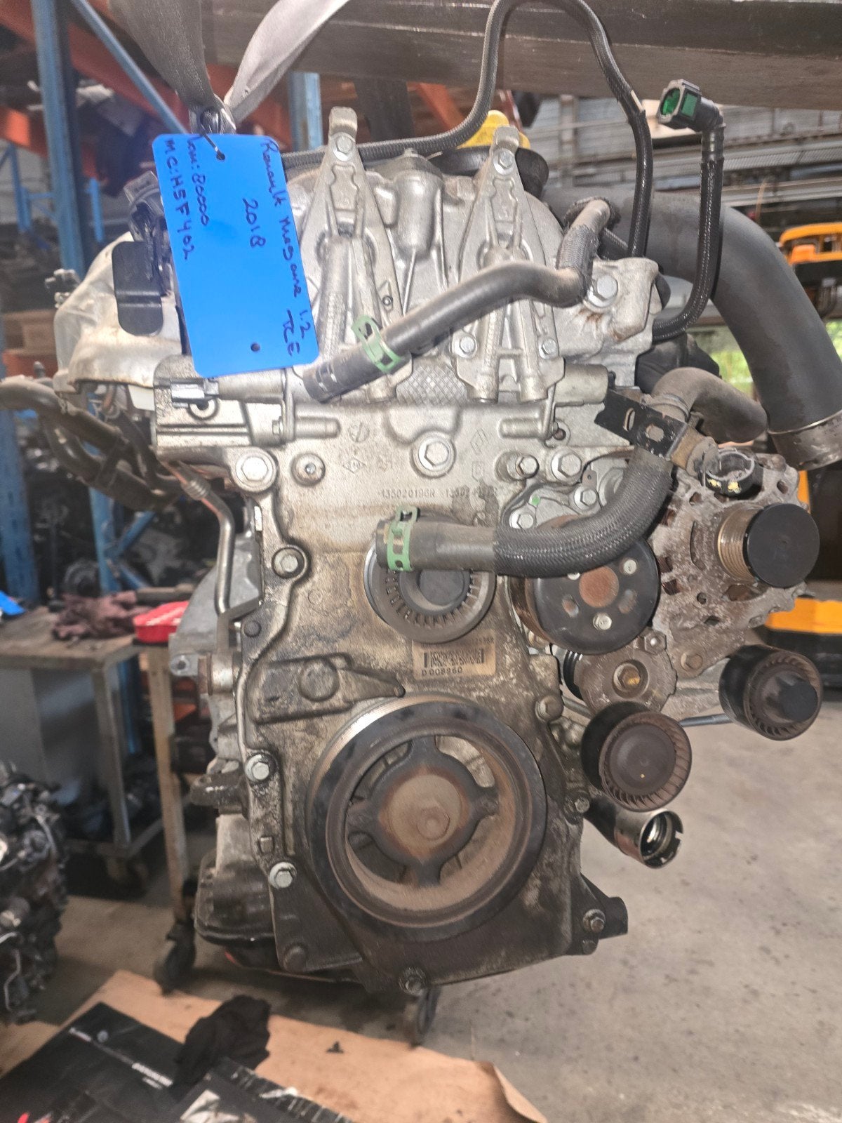 motor Renault Megane 1.2 TCE   H5F402, Auto-onderdelen, Ophalen of Verzenden, Nissan