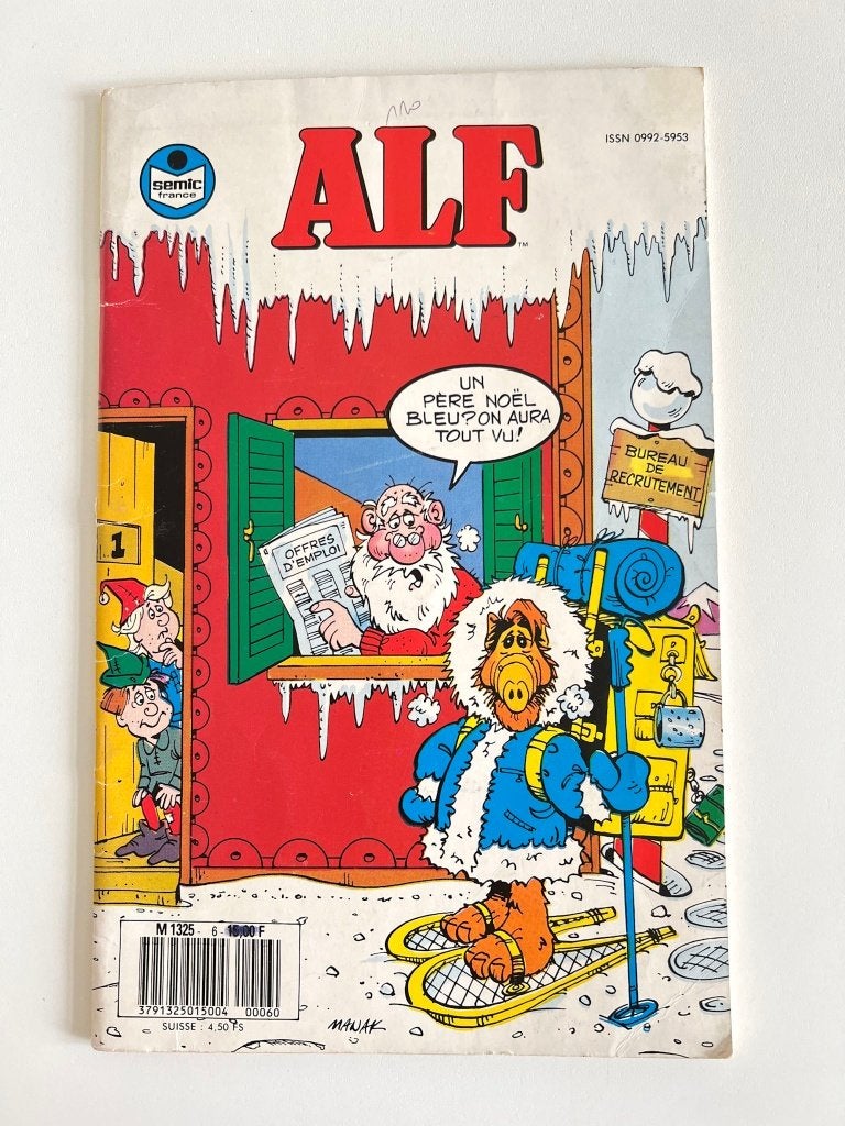 Bande dessinée Alf numéro 6 - Semic France 1989, Boeken, Strips | Comics, Amerika, Ophalen of Verzenden, Dave Manak, Gelezen