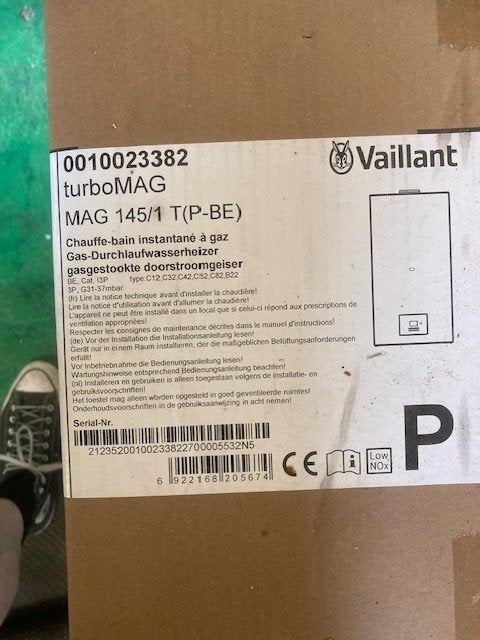 Chauffe-eau instantané Vaillant