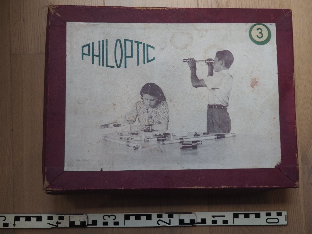 Philips Philoptic experimentendoos, Antiek en Kunst, Ophalen of Verzenden