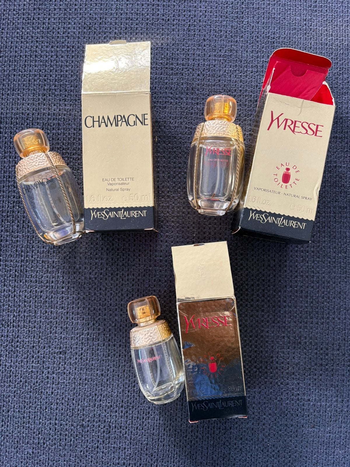 Lot Parfum Champagne Vintage, Enlèvement ou Envoi, Comme neuf