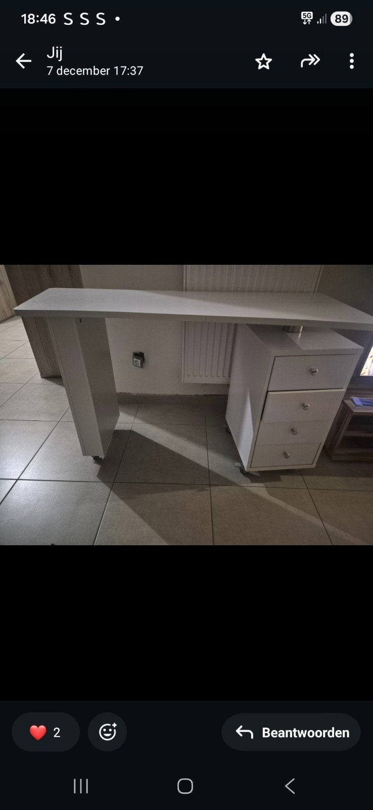 Profesionele Manicure tafel te koop, Ophalen