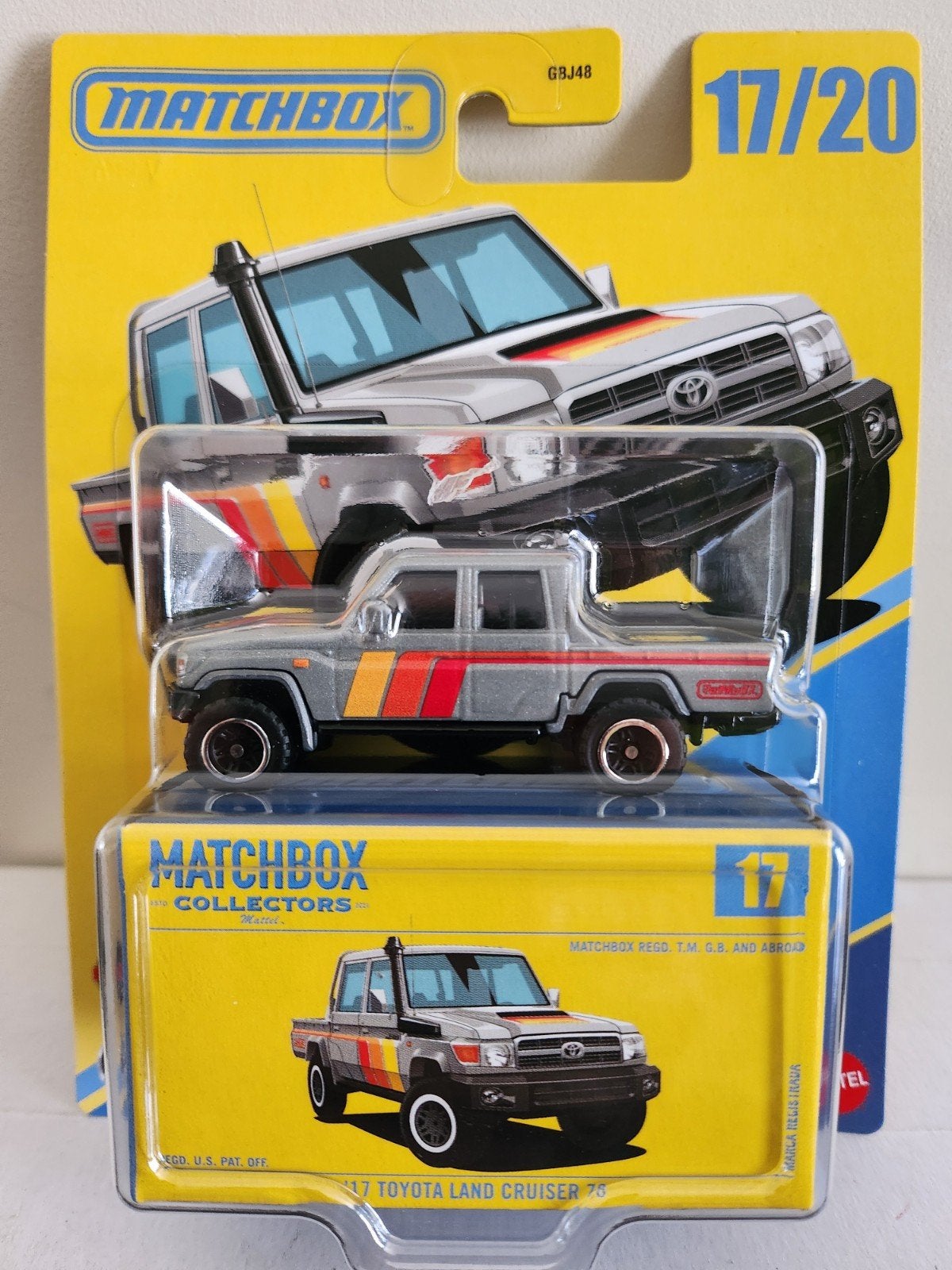 Collecteurs Matchbox 2017 Toyota Land Cruiser 78 (2026), Enlèvement ou Envoi