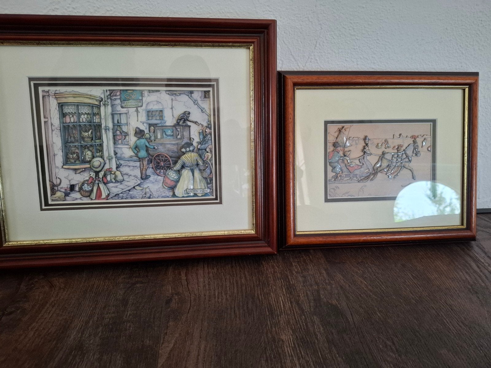 Anton Pieck 3d schilderijen, Antiquités & Art, Enlèvement