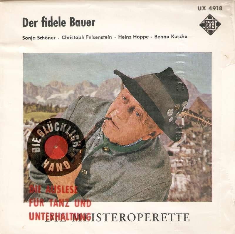 EP Leo Fall - Der Fidele Bauer, EP, Enlèvement ou Envoi, Comme neuf, Classique
