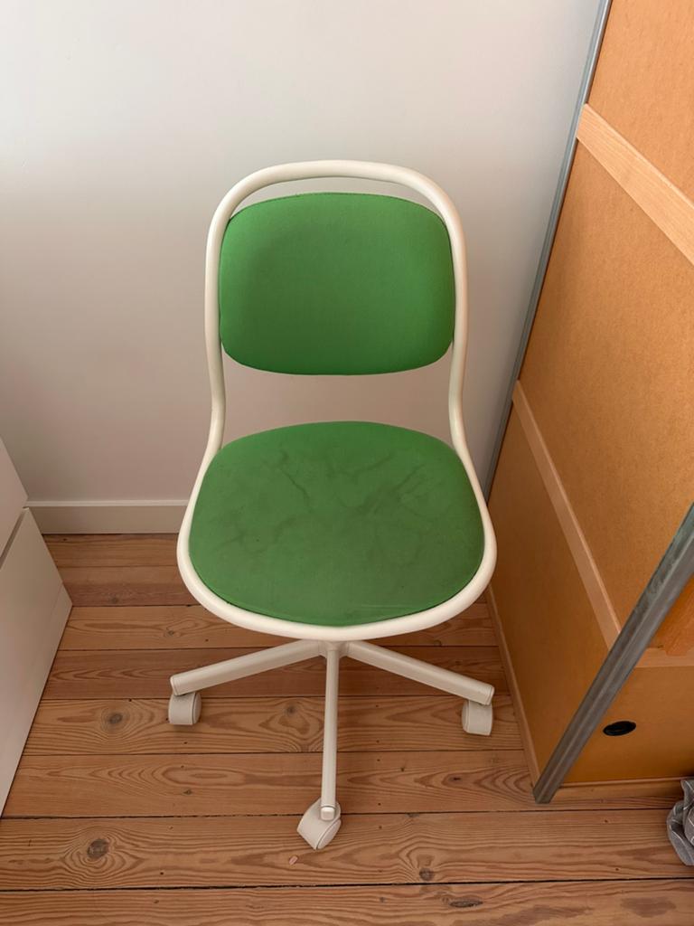 chaise de bureau, Utilisé, Chaise de bureau, Ergonomique, Vert