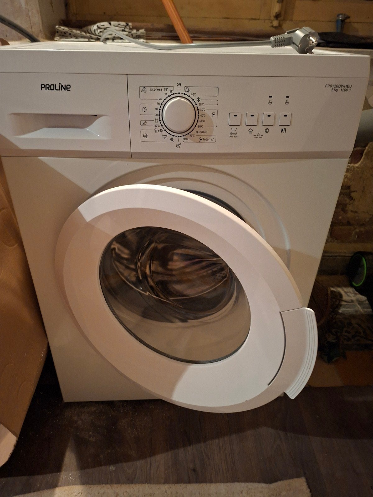 wasmachine Proline, Ophalen, Zo goed als nieuw