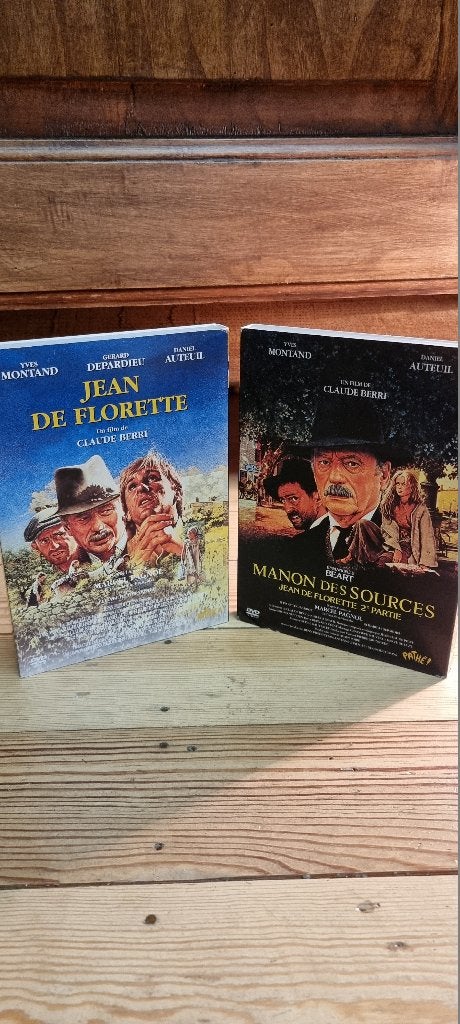 2 DVD : Jean de Florette - Manon des sources, Alle leeftijden, Ophalen of Verzenden, Gebruikt