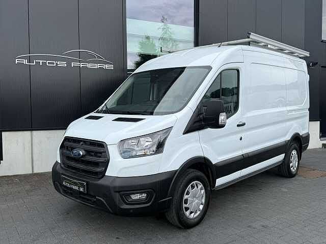 Ford Transit 2.0 TDCi L2H2  73000km, Auto's, Bestelwagens en Lichte vracht, 94 kW, USB, 128 pk, Wit
