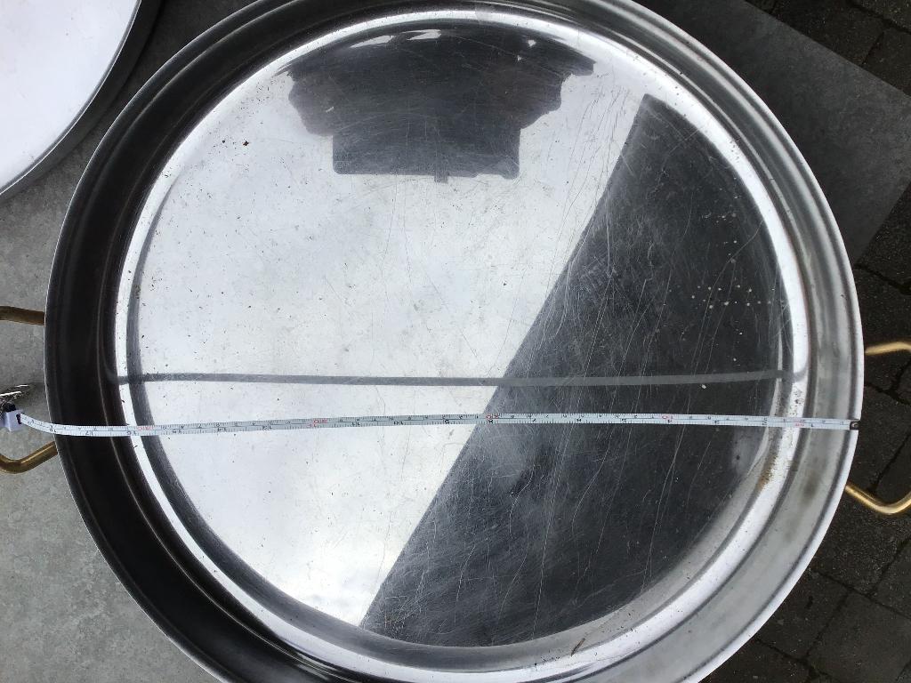 Inox schotel, Ophalen, Zo goed als nieuw, Inox, Overige typen