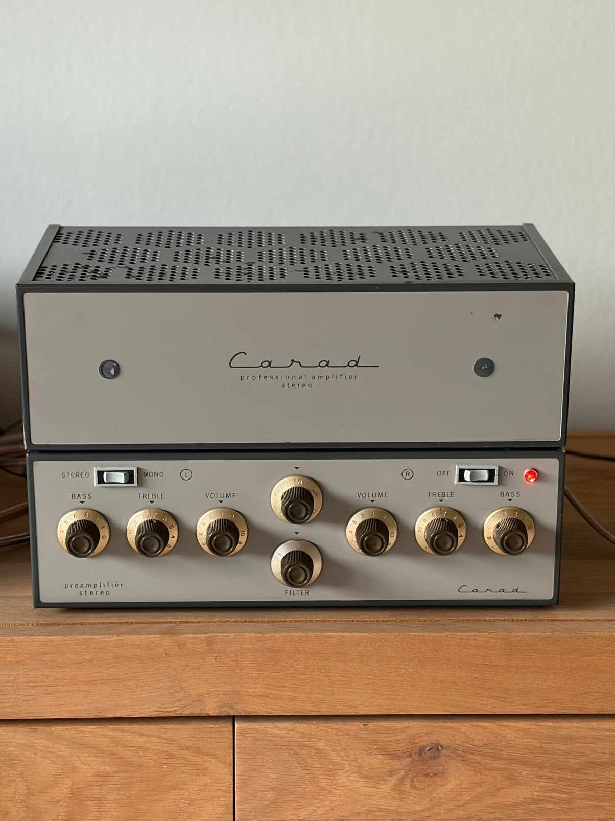 Carad AAS26 et PPC 27, Enlèvement, Amplificateur