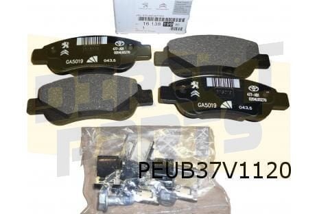 Citroën C1 / Peugeot 108 / Toyota Aygo (10/05-) remblokset v, Neuf, -, -, -