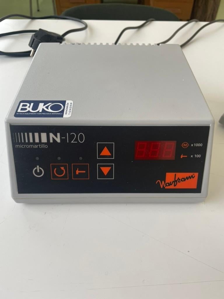 BUKO N-120 Micromotor + Zethamer (Micromartillo) - Goudsmid, Ophalen of Verzenden, Zo goed als nieuw, Elektromotor, 1800 rpm of meer