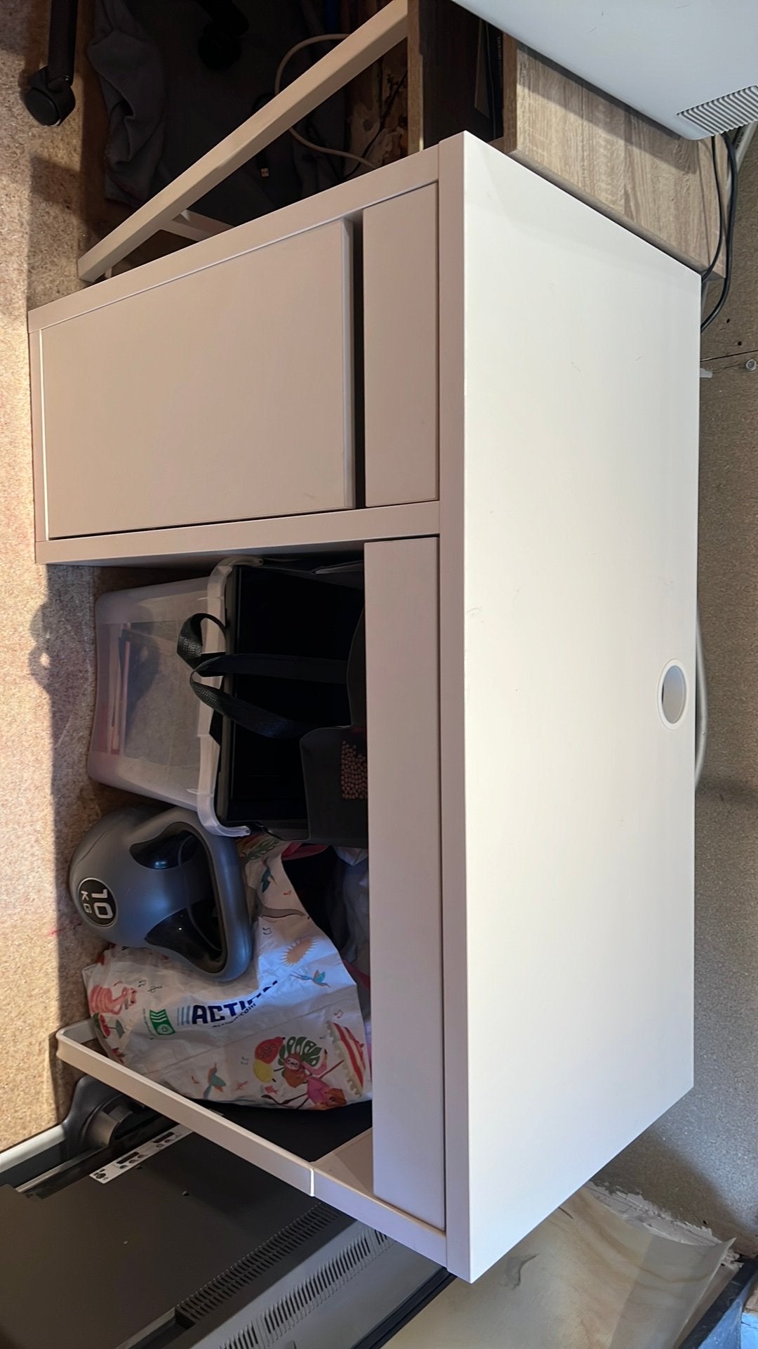 IKEA MICKE BUREAU, Huis en Inrichting, Kasten | Kleerkasten, Ophalen, Overige materialen, Gebruikt, Minder dan 100 cm