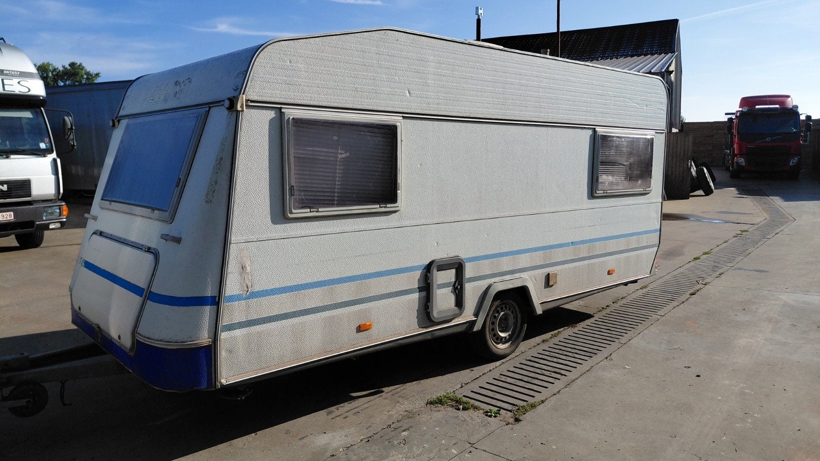 knaus azur 4107, Caravans en Kamperen, Rondzit, Dwarsbed, Particulier, 4 tot 5 meter