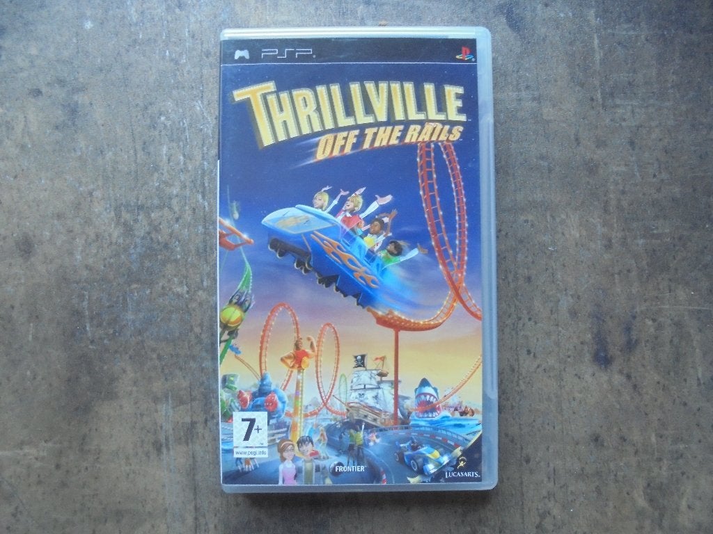 Thrillville Off The Rails voor PSP (zie foto's), Games en Spelcomputers, Games | Sony PlayStation Portable, Avontuur en Actie