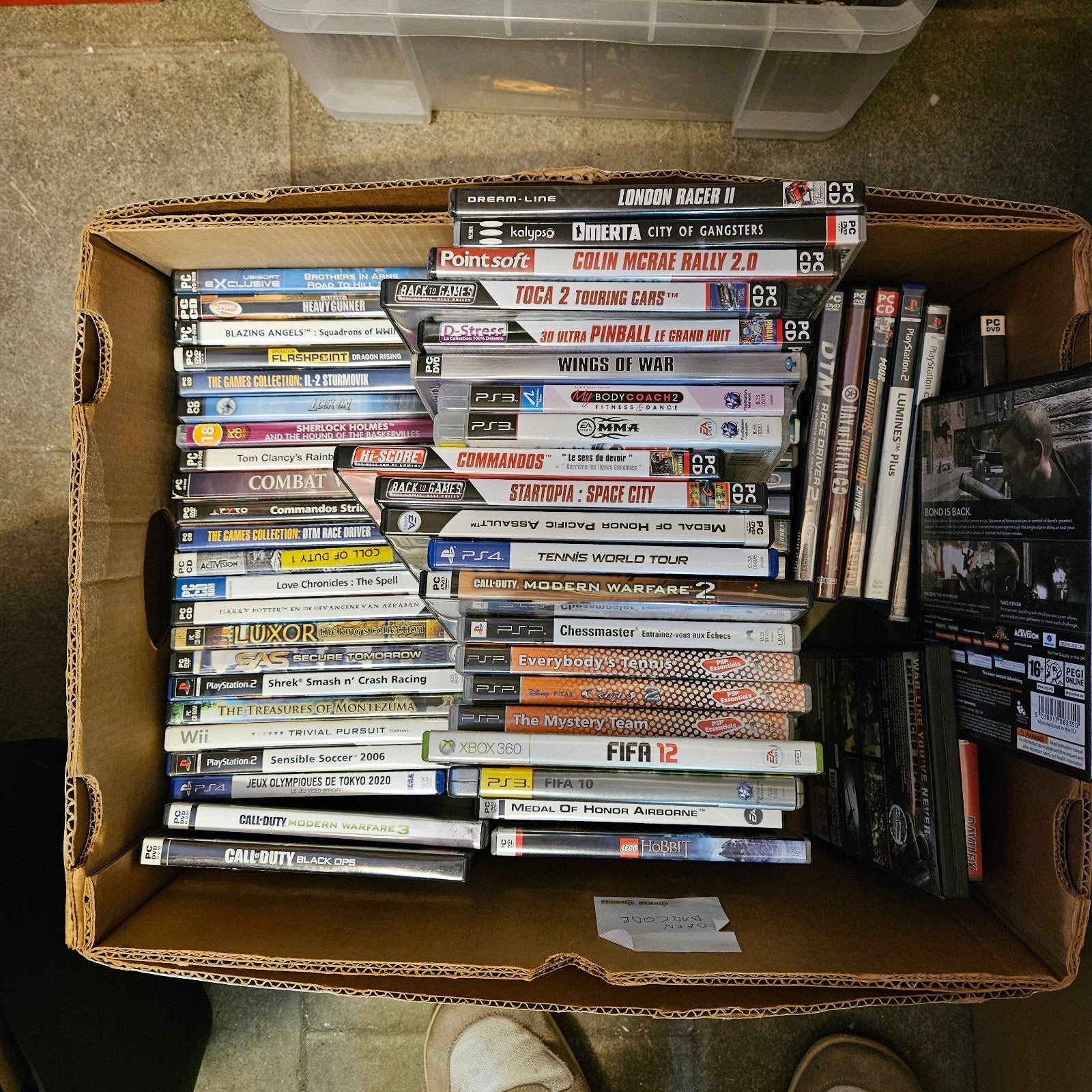 Meer dan 50 games, playstation 2, wii, PC, ..., Ophalen