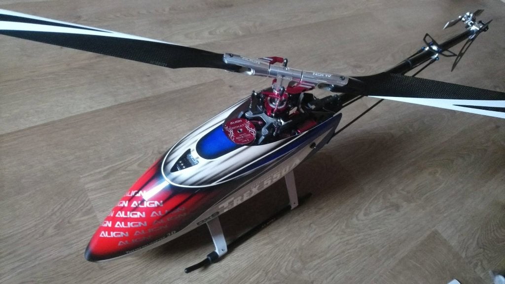 Align Trex 550X, Helikopter, Zo goed als nieuw, Groter dan 1:72, Ophalen