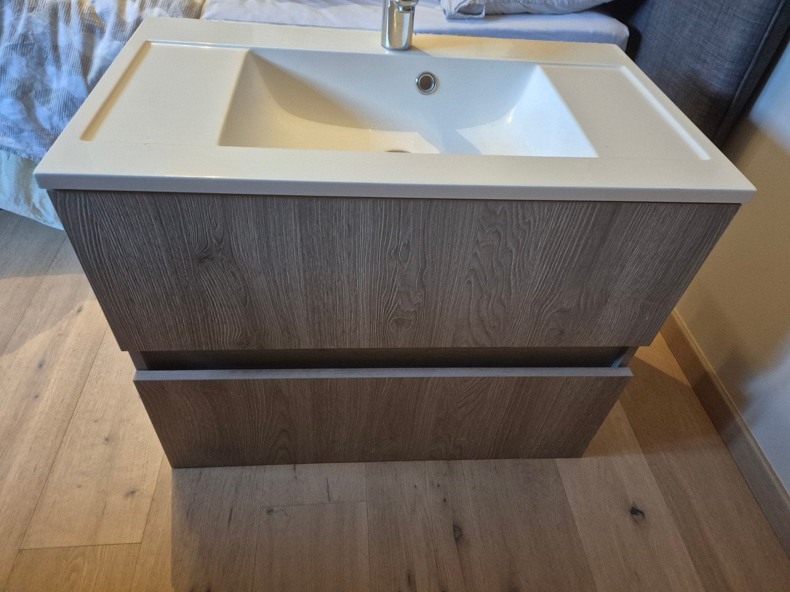 badkamerkast, Ophalen, 50 tot 100 cm, Zo goed als nieuw, Minder dan 100 cm