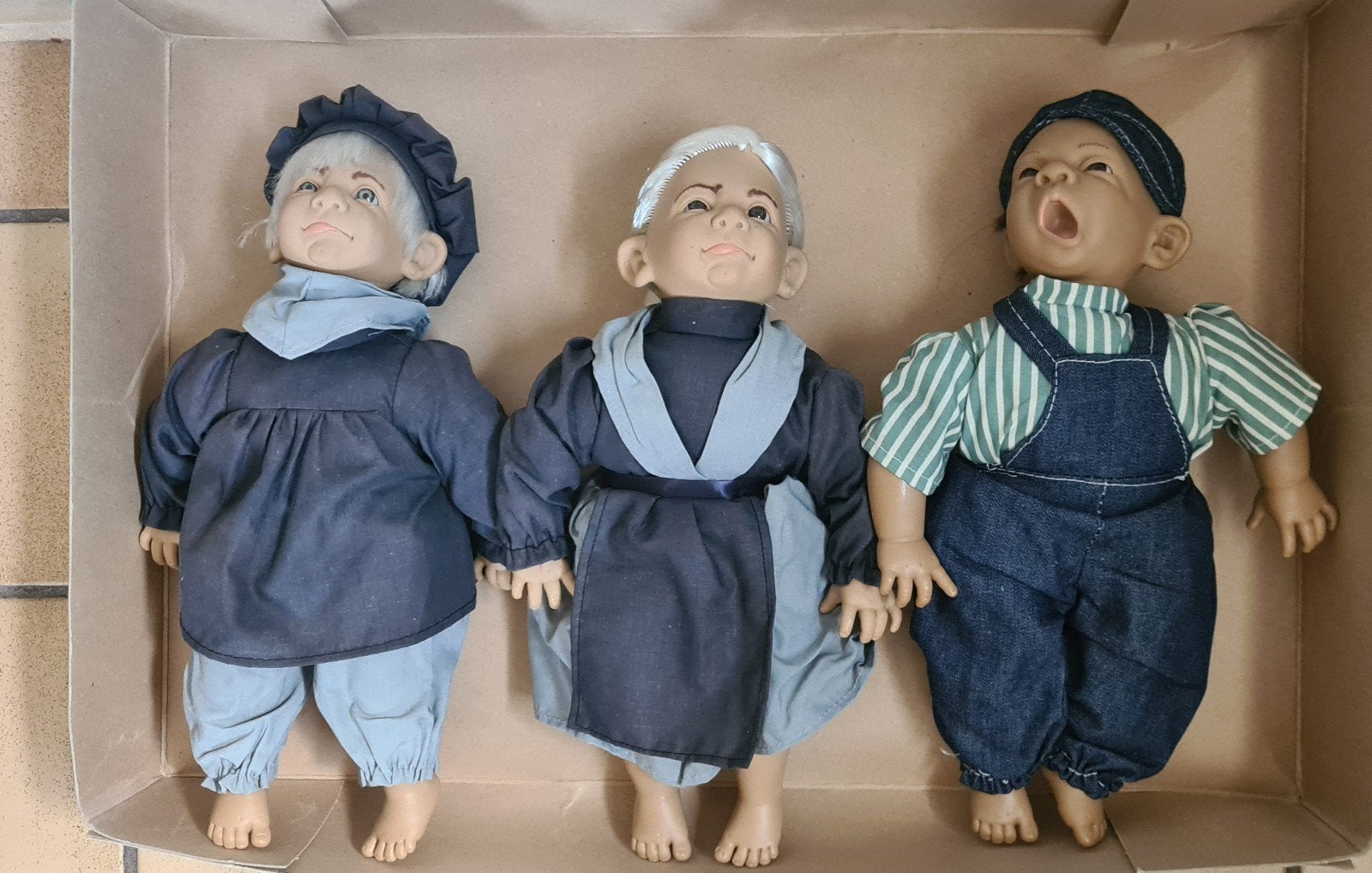 ACHT/8 mooie,oudere poppen., Verzamelen, Poppen, Ophalen