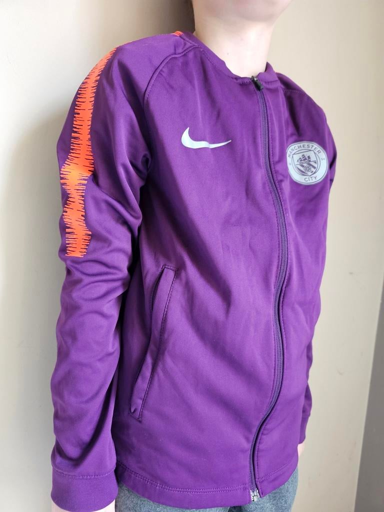 Trainings jas MANCHESTER CITY Nike maat 8-10Y, Ophalen