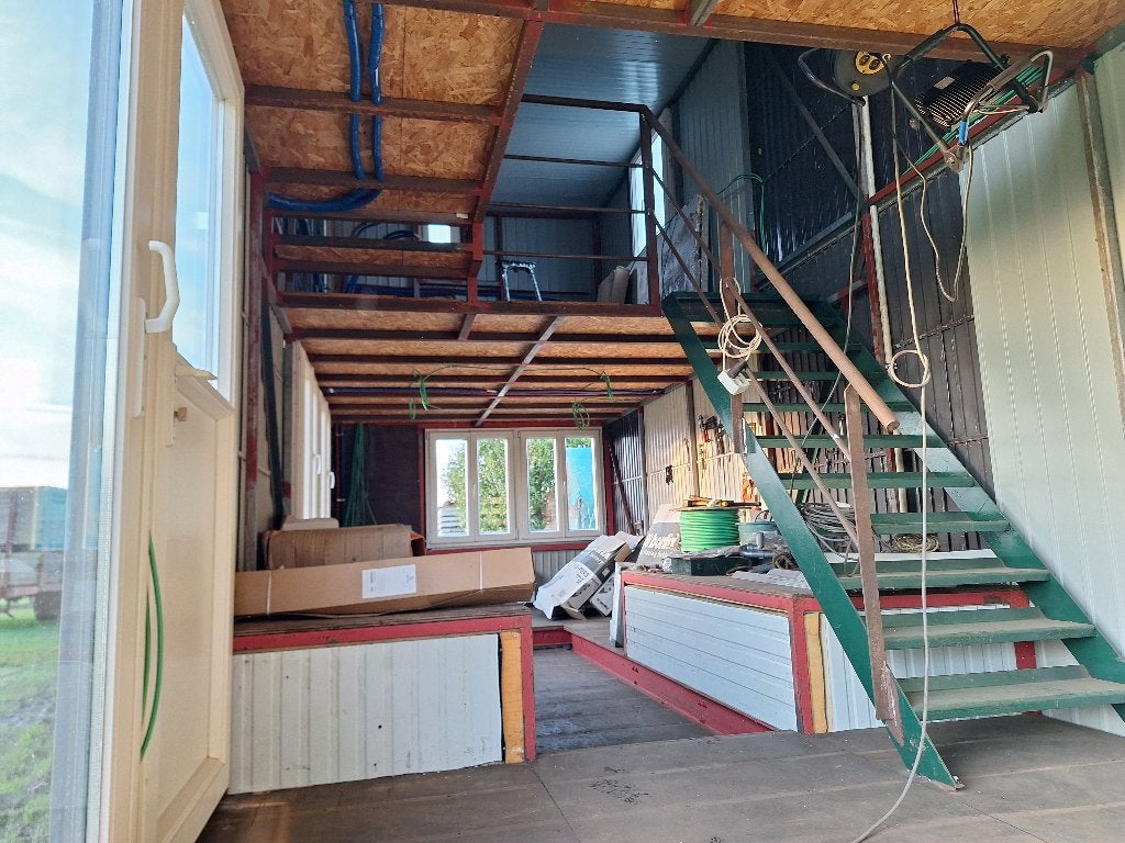 Mobiele woonunit / Tiny house 63m² – duplex  – stalen frame