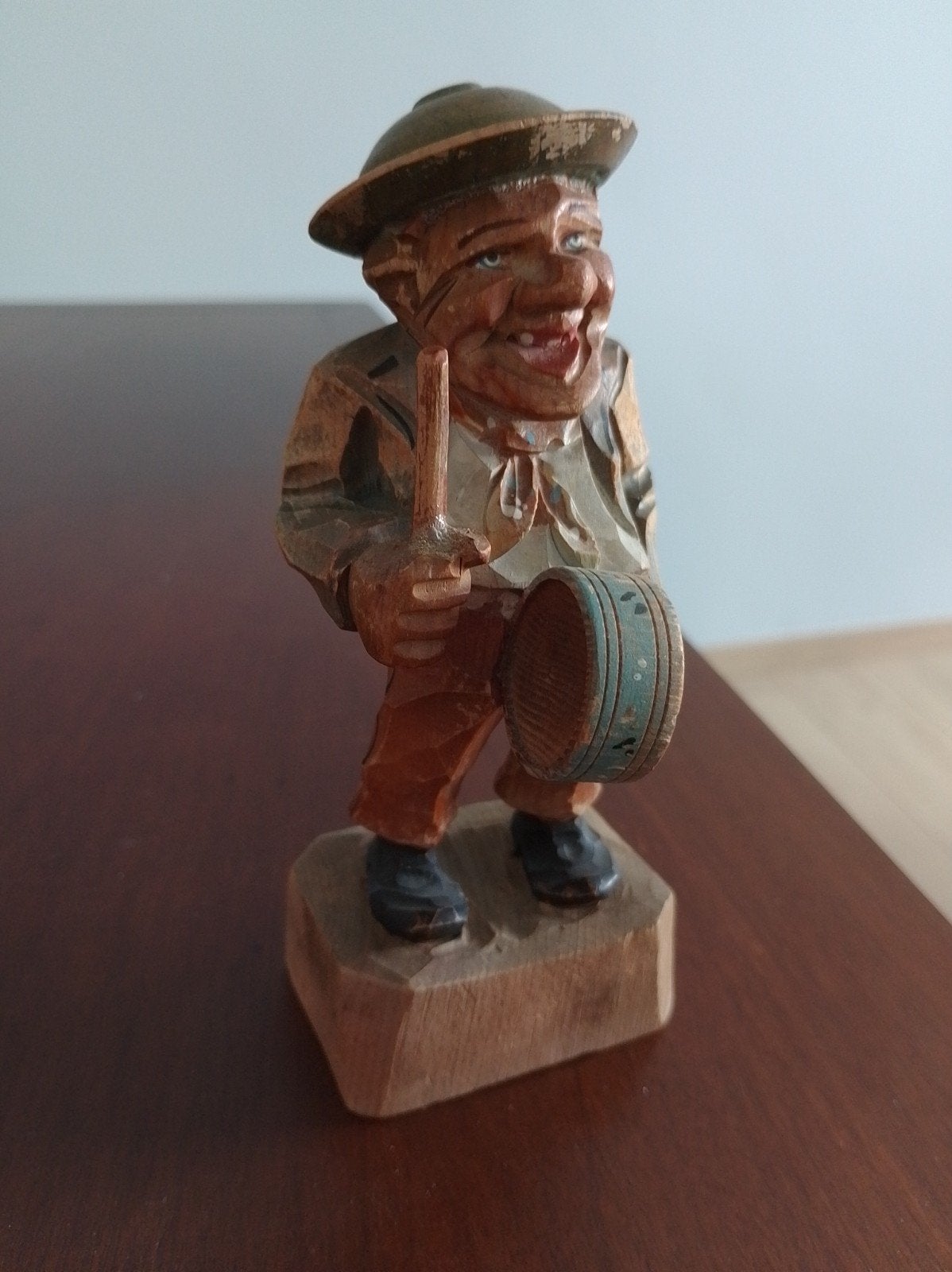 Anri houten figuurtje, jaren 50, Ophalen of Verzenden