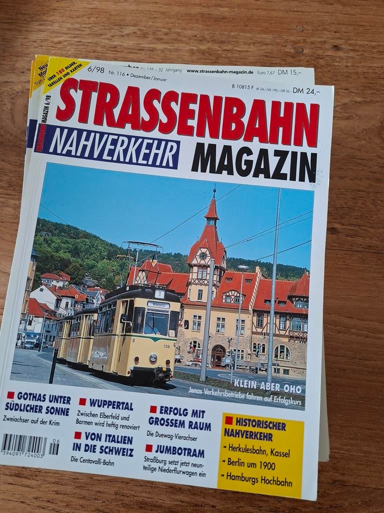 20-tal tijdschriften Strassenbahn Magazin, Ophalen of Verzenden, Zo goed als nieuw, Tram, Boek of Tijdschrift