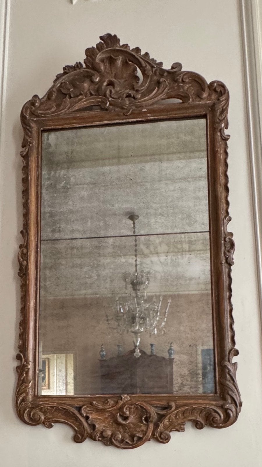Miroirs anciens, Enlèvement