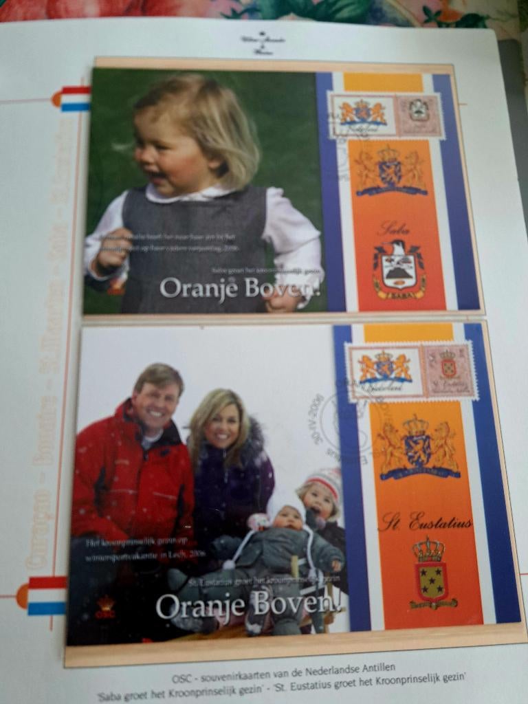 Souvenir kaarten Nederlands koningshuis, Collections, Cartes postales | Pays-Bas, Enlèvement