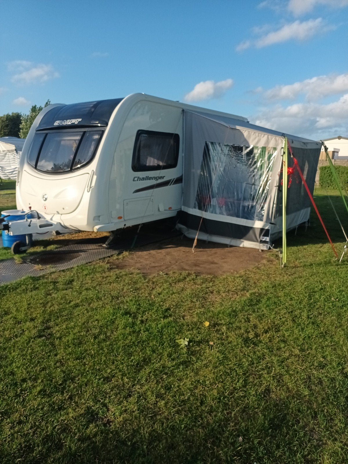 Voortent camper of caravan, Caravans en Kamperen, Ophalen
