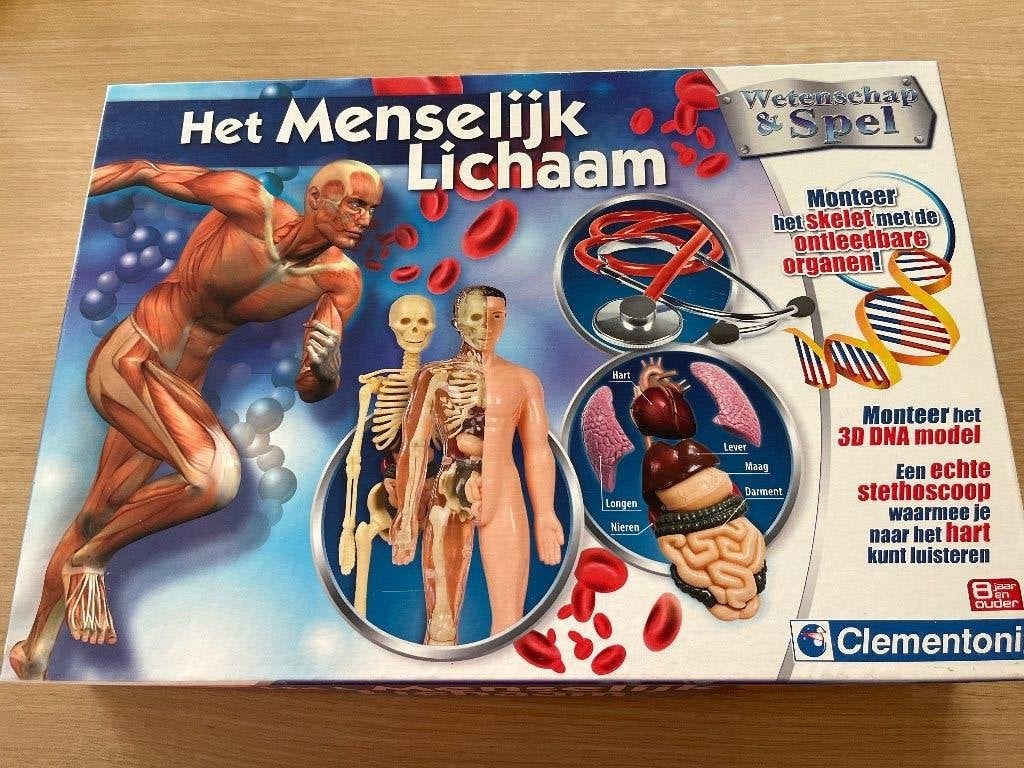 Het menselijk lichaam clementoni, Ophalen, Nieuw