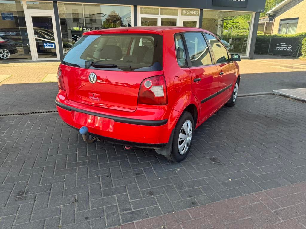 Volkswagen Polo 1.4 - ESSENCE - 243.000km - 2004, Autos, Rouge, Achat, Entreprise, Boîte manuelle