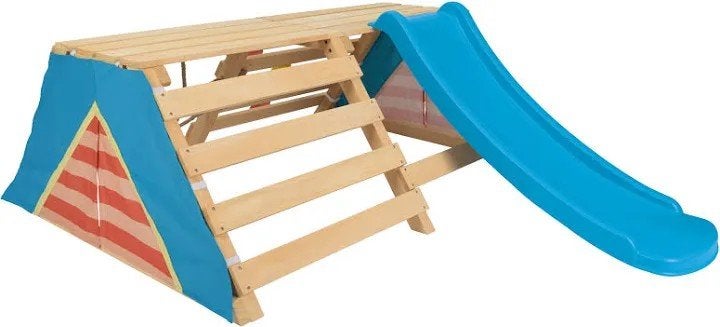 Tipi de jeu avec toboggan en bois NEUF jamais déballé, Enlèvement ou Envoi, Toboggan