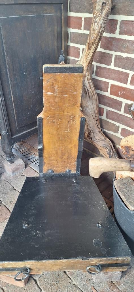 Antieke weegschaal bascule, Antiek en Kunst, Ophalen