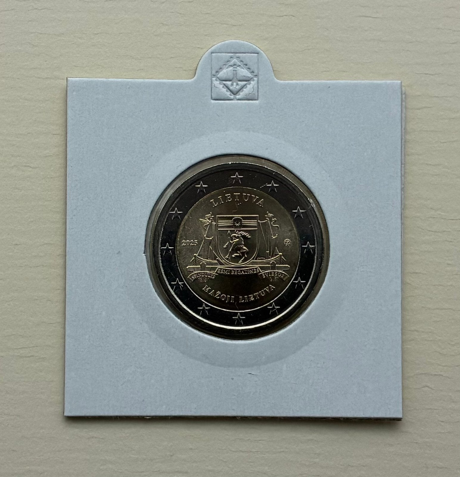 2€ Litouwen 2025 - Klein-Litouwen - UNC, Verzenden, Overige landen, 2 euro, Losse munt