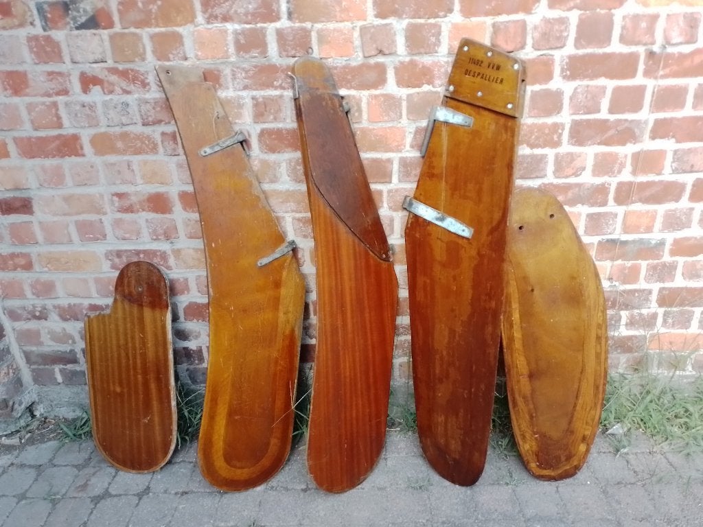 zeilboot roerbladen mahonie hout, Watersport en Boten, Ophalen of Verzenden, Gebruikt